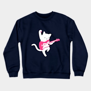 kitten rock Crewneck Sweatshirt